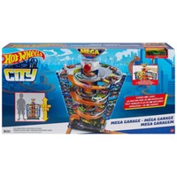 Hot Wheels City Bahn Mega Garage Parkhaus Und Aufzug Mit Modellauto Neu & Ovp