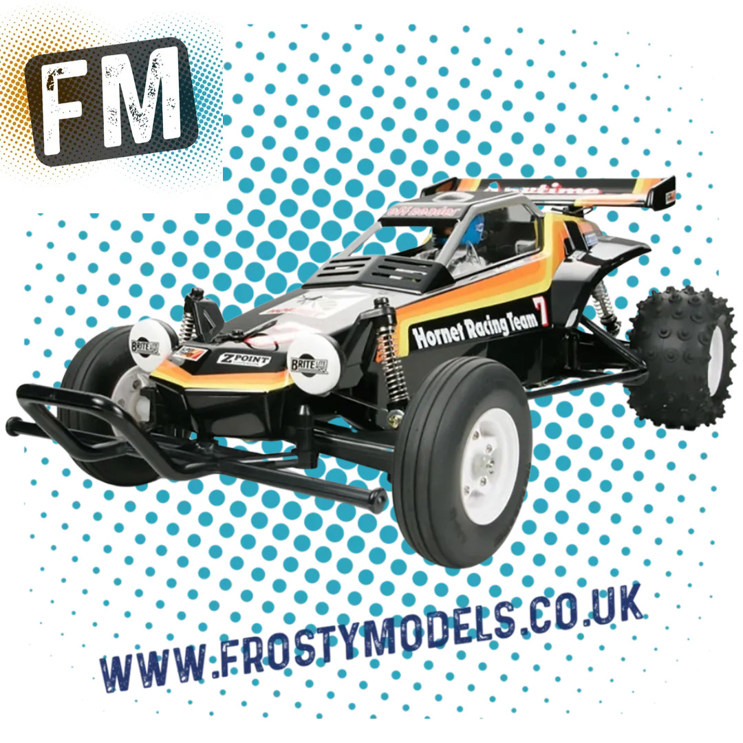 TAMIYA 58336 - THE HORNET KIT - 1/10 2WD OFF ROAD RC BUGGY - (RE-RELEASE) (WITH