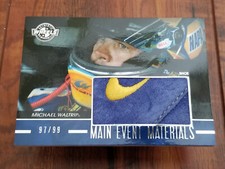 Michael Waltrip 2011 Press Pass Wheels #MEM-MW NASCAR Memorabilia Card - #97/99