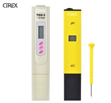 PH Meter & TDS Meter Digital Tester Kit Water Quality Monitor Aquarium Pool Pond
