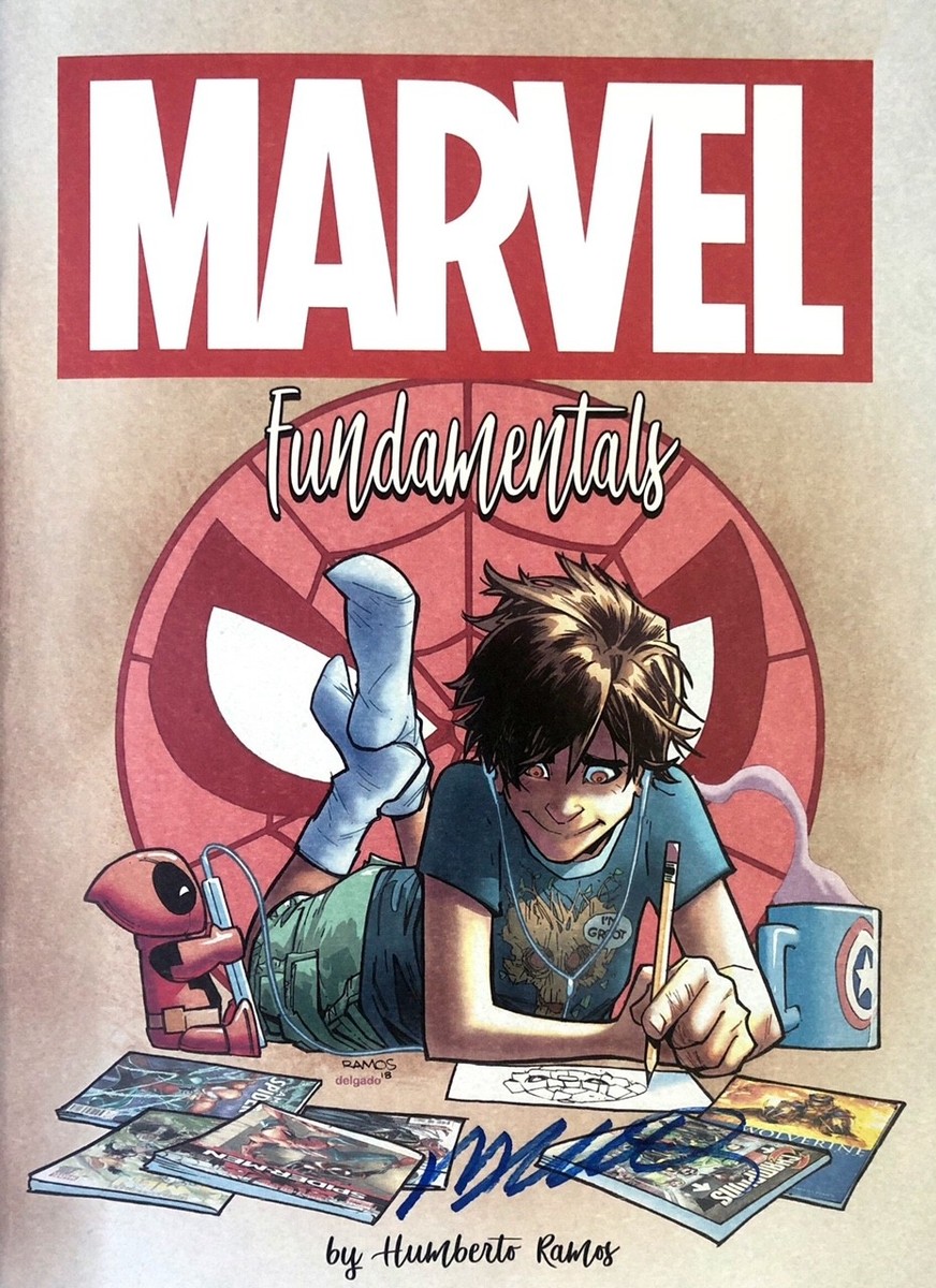 NEW SDCC 2018 TOUR HUMBERTO RAMOS FUNDAMENTALS COLOR SKETCHBOOK