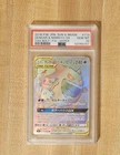 2018 Pokémon JPN Sun & Moon Tag Bolt FA HR Gengar & Mimikyu GX #113/095 - PSA 10
