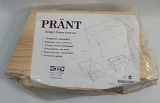 IKEA Prant Solid Wood Newspaper Magazine Unfinished Rack by Carina Karlsson