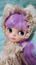 Custom Blythe Doll Lavendula Babe Gentle Sweet Girl OOAK Neo Blythe 12 inches