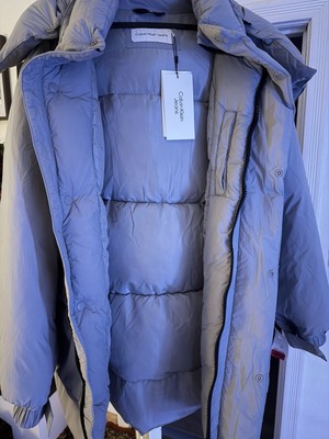 Calvin Klein Jeans Winterjacke Schwarz Relaxed Fit Black 