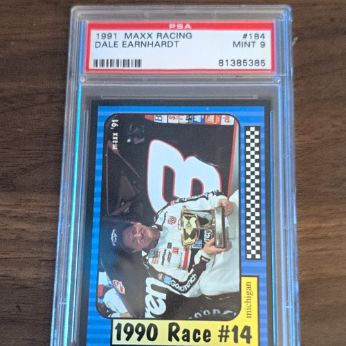 Maxx Racing 1991 Dale Earnhardt #184 PSA 9 Graded NASCAR Richard Childress