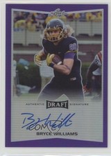2016 Leaf Metal Draft Purple Prismatic 18/25 Bryce Williams #BA-BW1 Auto 0b2