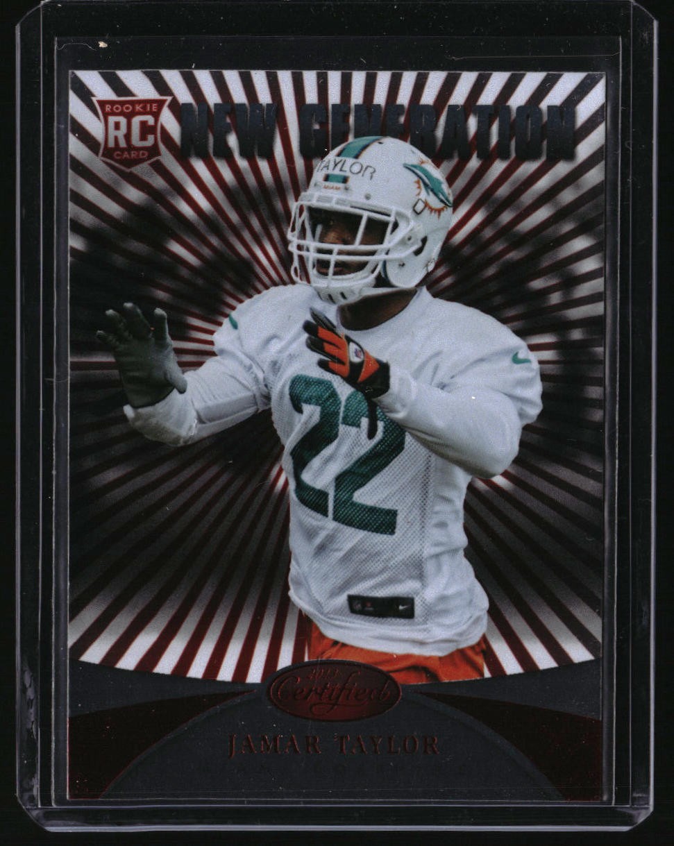 2013 Panini Certified #237 Jamar Taylor Platinum Red