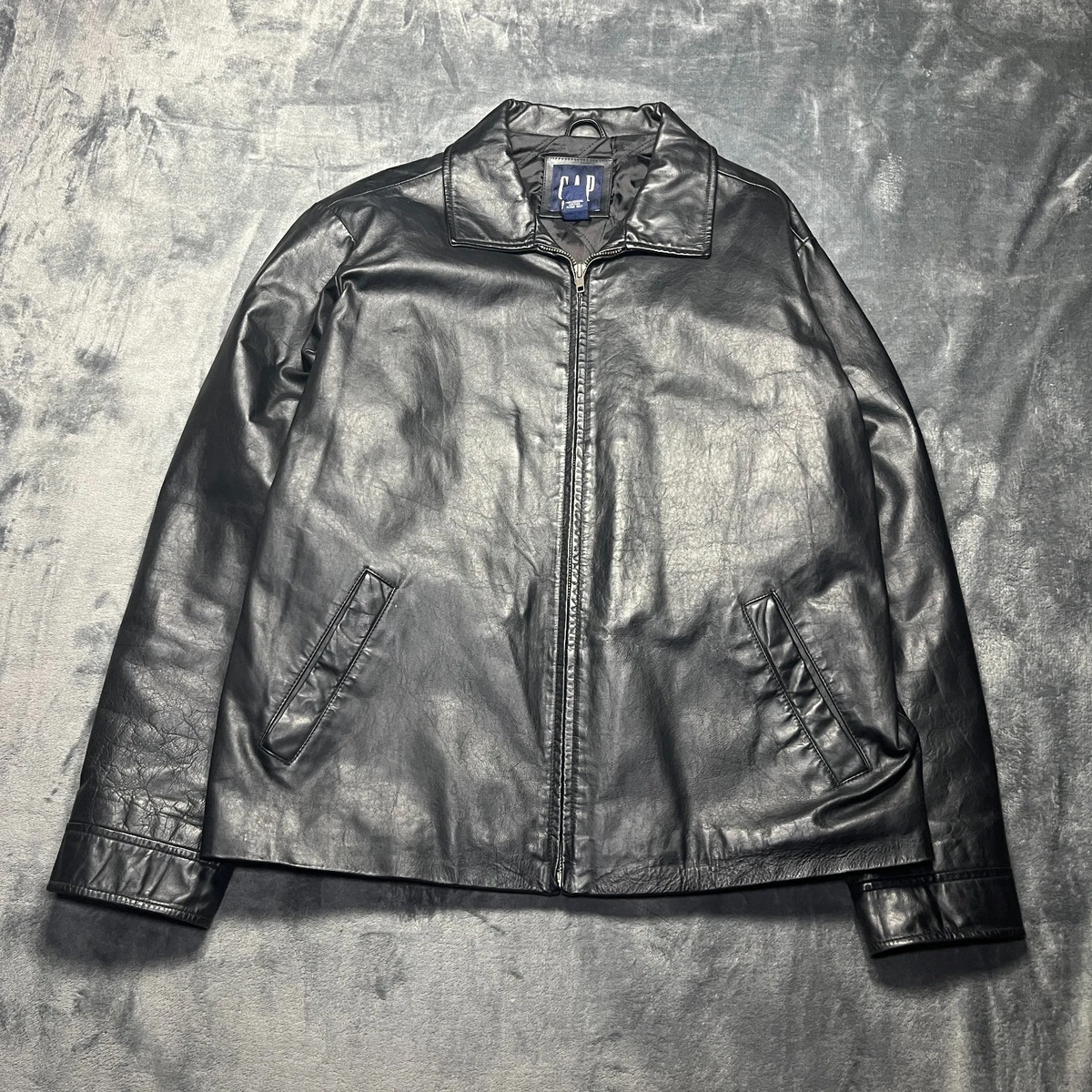 Gap Leather Outer Shell Coats, Jackets & Vests for Men for Sale