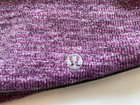 Lululemon Fleece Wide Headbands TWO (1 Gray, 1 Purple) — photo 3