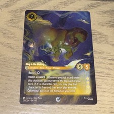 Disney Lorcana Simba King in the Making Enchanted Whisper in the Well 224/204