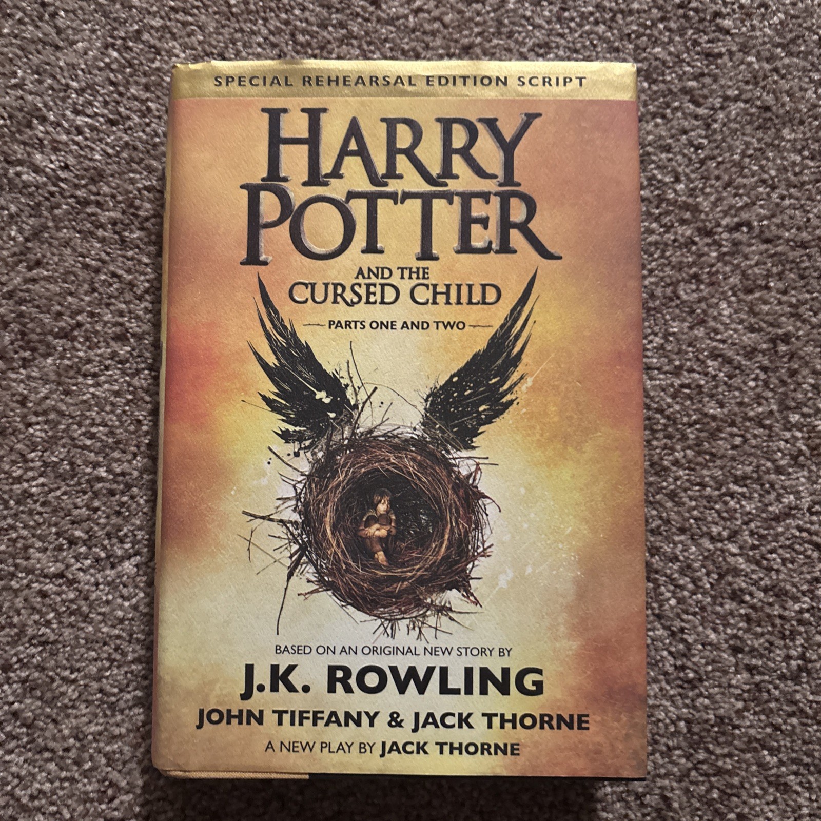 Harry Potter and the Cursed Child - Parts One & Two by Jk Rowling (Hardcover)