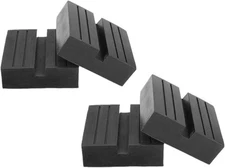 4PCS Car Auto Jacking Lift Pads, Round Heavy Duty Rubber Arm Pads Fit for D 