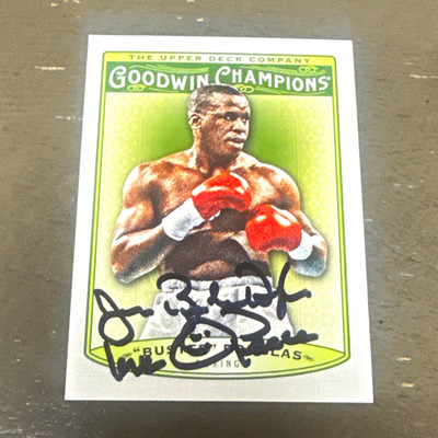 Upper Deck 2019 Goodwin Champions #48 Buster Douglas Auto Boxing USA A