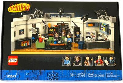 JERRY SEINFELD SIGNED LEGO IDEAS SEINFELD APARTMENT 21328 NEW SEALED BOX JSA