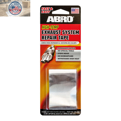 Exhaust Tape: Muffler Repair Kit, High Temp Aluminum Bonding Agent Exhaust Leak