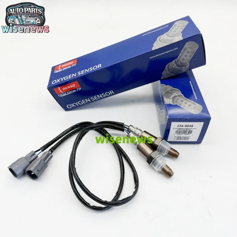 2X O2 Oxygen Sensor Upstream DENSO 234-9049 For Toyota RAV4 2004-2008 2.4L L4 Foto 2 de 4