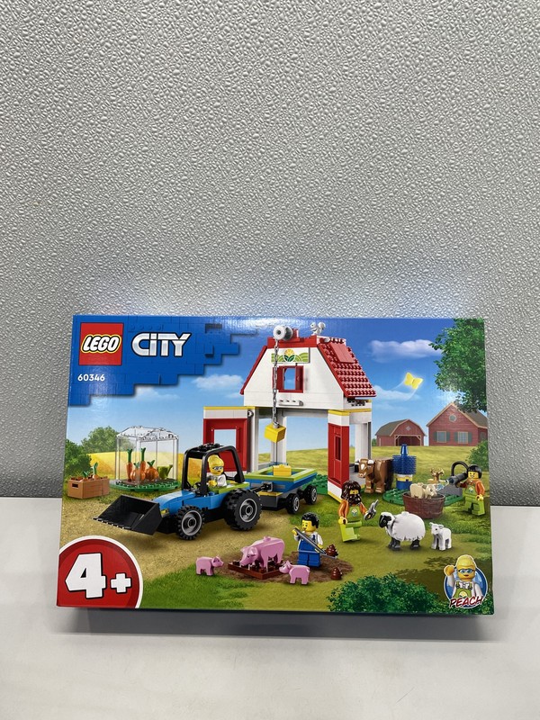 LEGO City 60346 Barn & Farm Animals Set New & Sealed