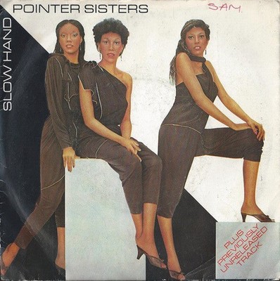 Pointer Sisters - Slow Hand - Used Vinyl Record 7 - 55 - E11757z