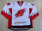 KHL Avangard Omsk Russian Game Worn Ice Hockey Jersey Russia XL #19 YUNKOV
