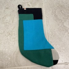 Lego Collection x Target Christmas Stocking Sweater Knit Color Green Blue 20"