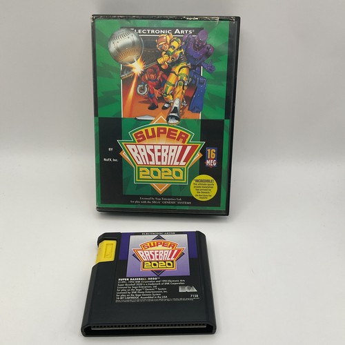 Super Baseball 2020 Sega Genesis - Jeu Vidéo Vintage US NTSC