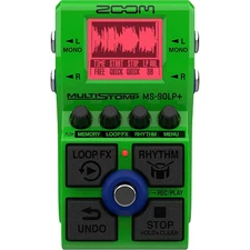 Zoom MS-90LP+ Looper Pedal Green Refurbished