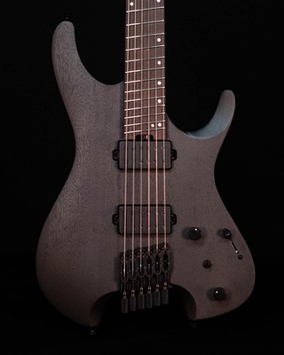 Ibanez QX52BWK Headless Electric Guitar , Weathered Black