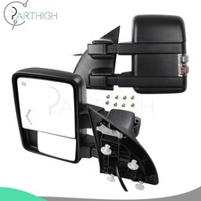 Power Heated Side Tow Mirrors For 08-16 Ford F250 Signal Arrow Light Clearance Power Heated Side Tow Mirrors For 08-16 Ford F250 Signal Arrow Light Clearance