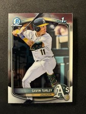 2025 Bowman Draft Chrome - #BDC-28 Gavin Turley Athletics 1st Bowman