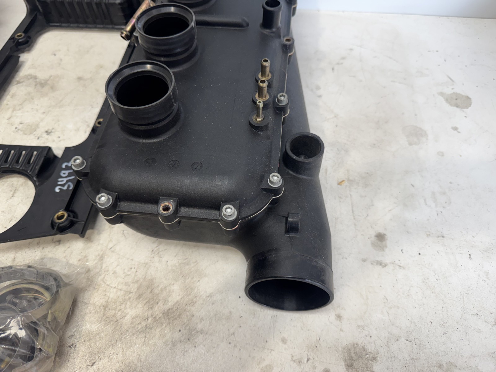 1999 FERRARI F355 CONVERTIBLE OEM U.S. LHD INTAKE MANIFOLD PLENUM COVER TRIM