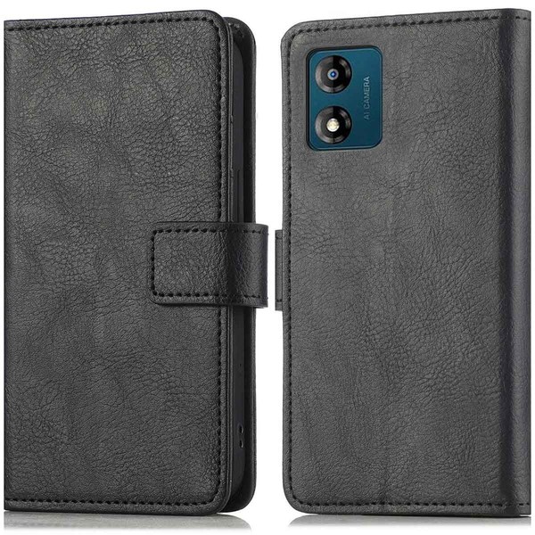 Imoshion LuxuriöSe KlapphüLle Motorola Moto E13 - Schwarz-image