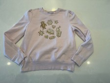 Ralph Lauren Polo Bear Christmas Holiday Winter Kids Girls Fleece Sweatshirt XL