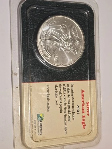 2001 1 oz Silver American Eagle (Brilliant Uncirculated)