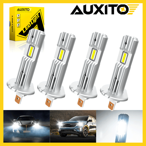 AUXITO 4x H1 LED 6000K Blanco Faro Luz Luz Luz Alta Baja SMD Bombillas Lámpara - Imagen 14 de 19
