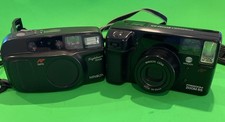 1 Minolta Sightseer Zoom 35 Film Camera, 2 Minolta Freedom, Untested