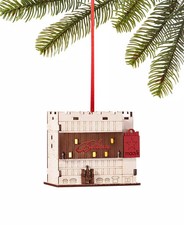 Holiday Lane Macy's Believe Macy's Store Building LED Lightup Chirstmas Ornament