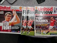 Manchester United Football Programmes: 2000s X 3
