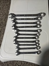 Set Of 11 S-k Tools  Combination Wrench Made In Usa