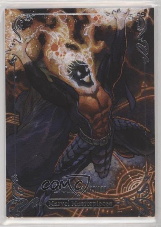 2018 Upper Deck Marvel Masterpieces Level 1 1395/1999 Dormammu #32 09q5