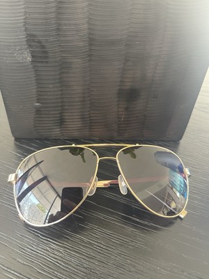 Men's Sunglasses by Decode Los Angeles  Model No Trafficking in Gold and Black