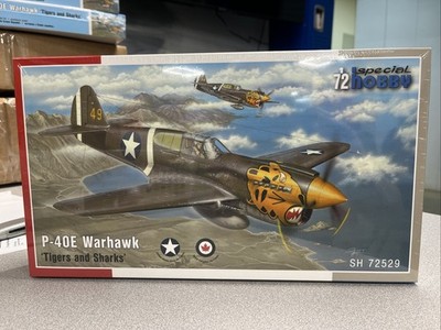 1/72 Special Hobby #72529 P-40E Warhawk  Tigers & Sharks 