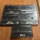 Lot of 5 Sony Metal SR 100 Type IV Cassette Tapes audio cassettes Blank