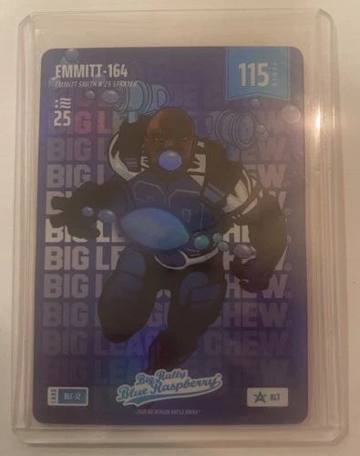 2025 Bo Jackson Battle Arena Emmitt-164 Big League Chew Blue Raspberry #BLC-12