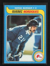 1979-80 Topps #47 Serge Bernier Quebec Nordiques EX