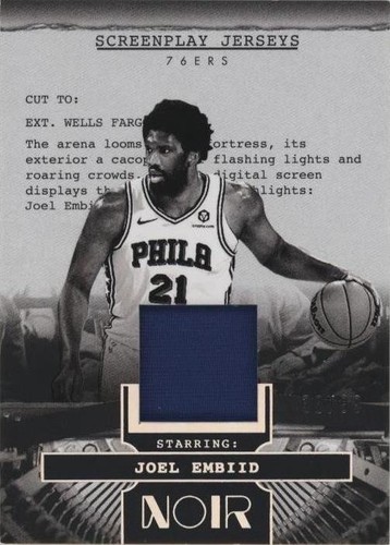 2024-25 Panini Noir Joel Embiid City Editon Platinum 1/1! | eBay