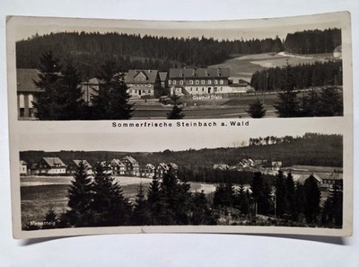 AK Bayern - Sommerfrische - Steinbach am Wald -Gasthof Pietz - Kreis Kronach