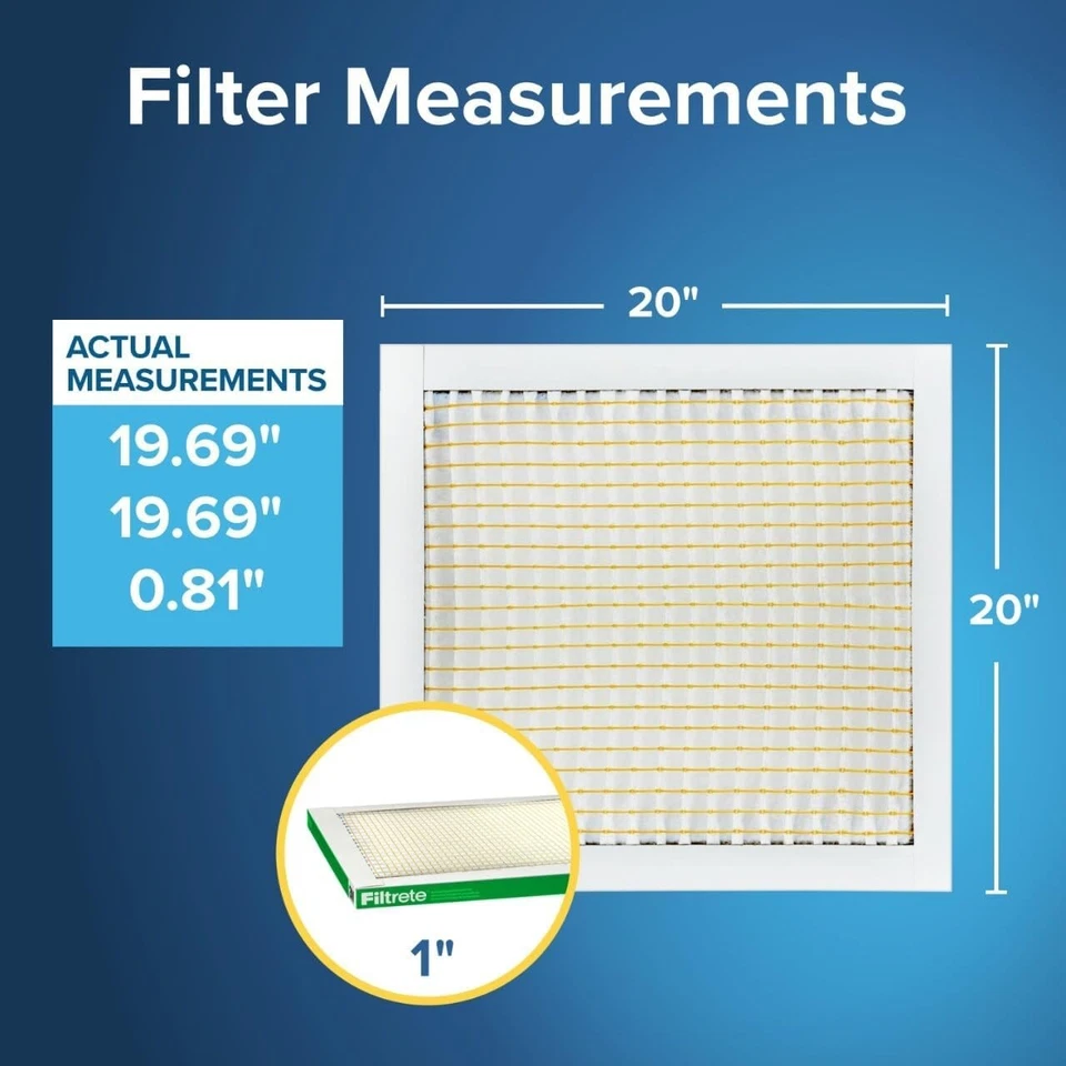 North America's Trusted 20x20x1 MPR 700 Air Filter - 4-Pack for Optimal Airflow - Image 4 of 4
