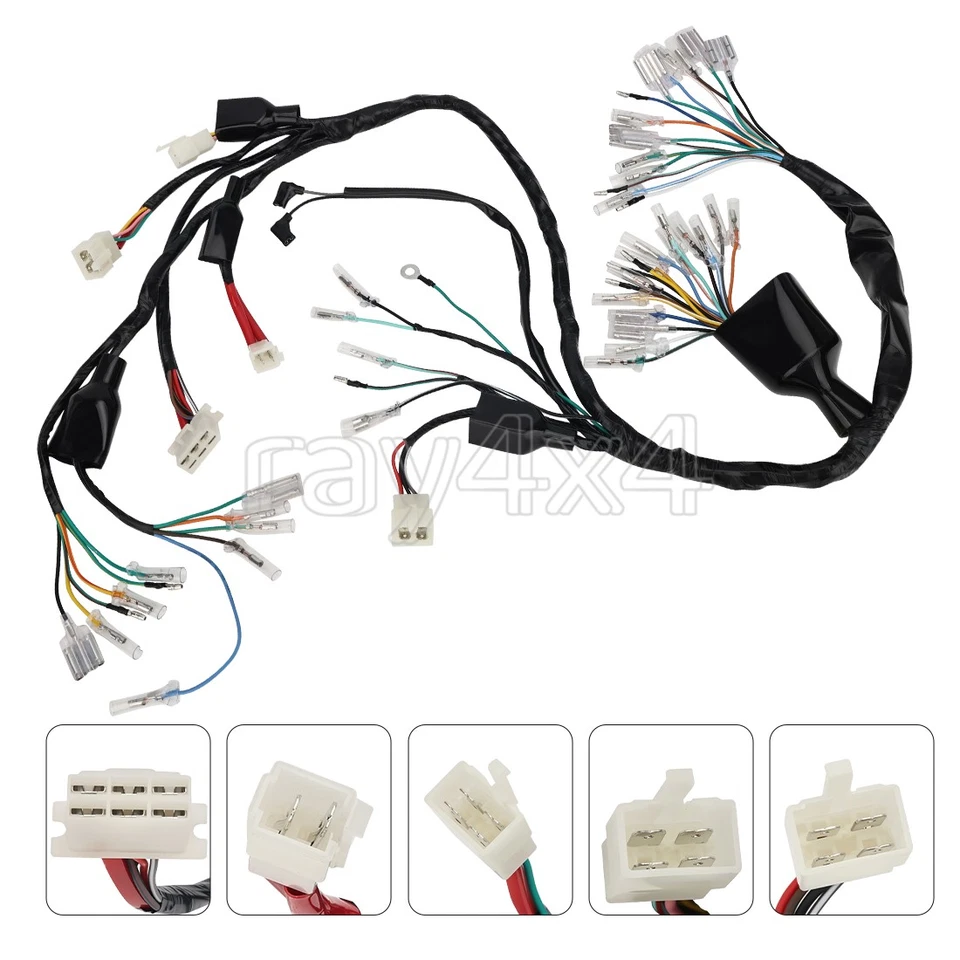 Arnés de cables 32100-387-000 para Honda CB360 CB360G CB360T CL360 1974 1975 1976 Foto 4 de 4