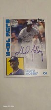 2013 lloyd moseby archives autograph fan favorites blue jays
